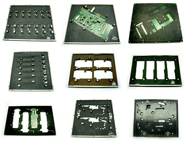 The wave solder pallets designed and produced