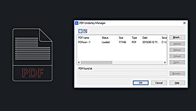 PDF Underlay Manager