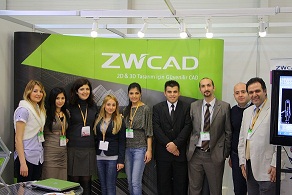 ZWCAD Well Received at Build Expo of Istanbul 2011 in Turkey