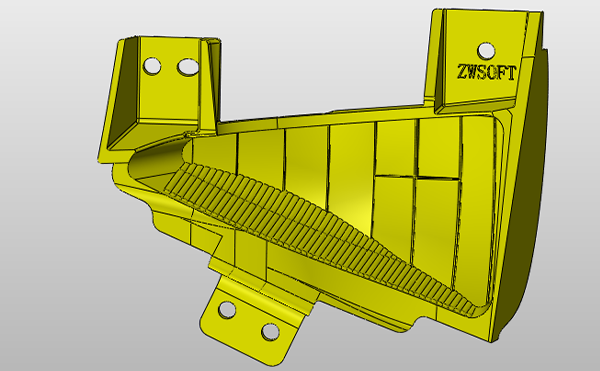 Figure 1. The headlight reflector