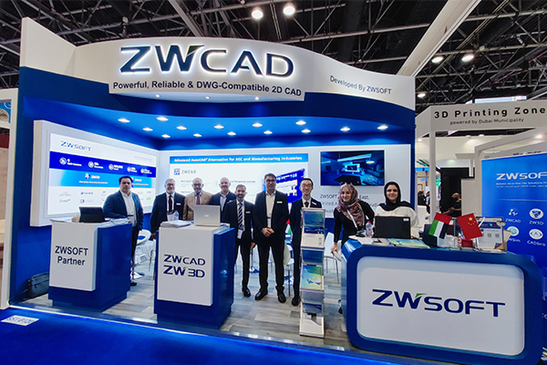 ZWSOFT team at the Big 5