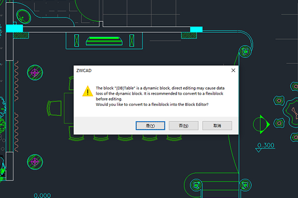Doble clic en el bloque dinámico para convertirlo en un flexiblock.