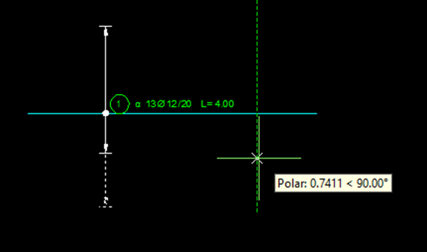 Use ZWCAD commands to edit rebars
