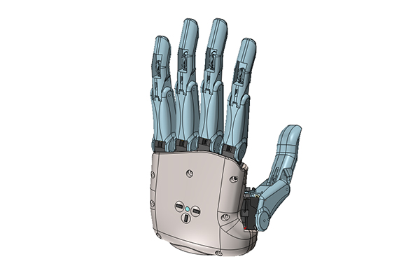 Robotic prosthetic hand model