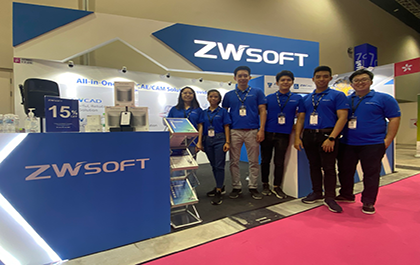 ZWSOFT Showed High Popularity at Archidex 2022 in Malaysia