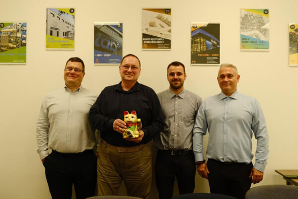 SZELTERV and CAD-design having meeting in the Office