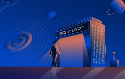 3 Strengths, 8 Milestones, 2021 at ZWSOFT "Counts"