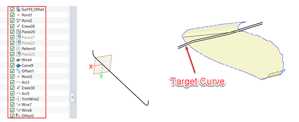 Figure 11. The target curve