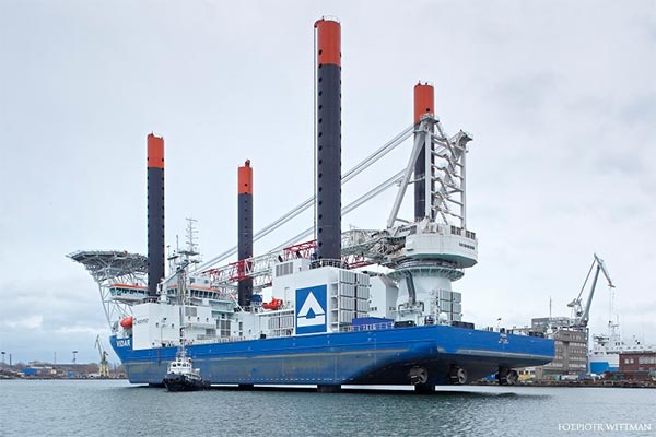 StoGda self-elevating ship project