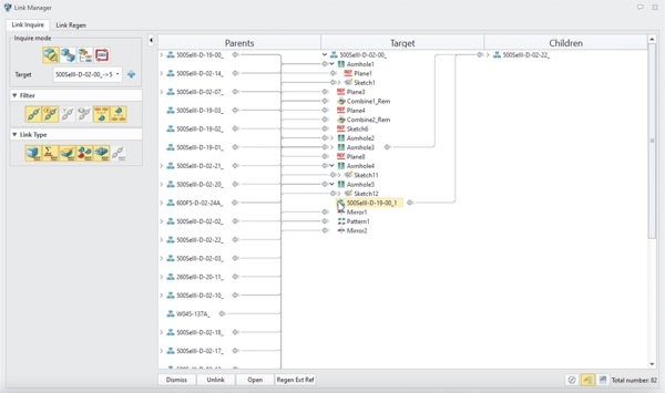 Intuitive Assembly Link Tree
