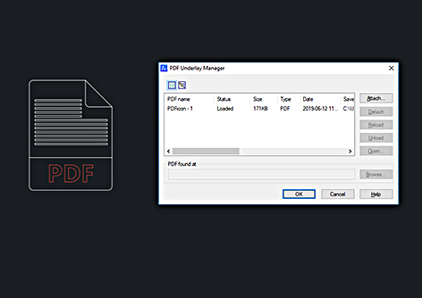 PDF Underlay Manager