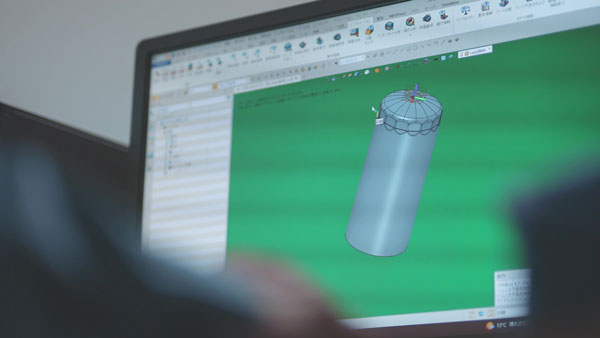  An engineer used ZW3D to design the punch for oil filter housings
