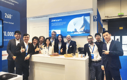 ZWSOFT Exhibited at MECSPE 2023: The largest event for innovations in manufacturing in Italy