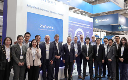 ZWSOFT präsentiert neueste All-in-One CAx-Lösungen auf der Hannover Messe 2023