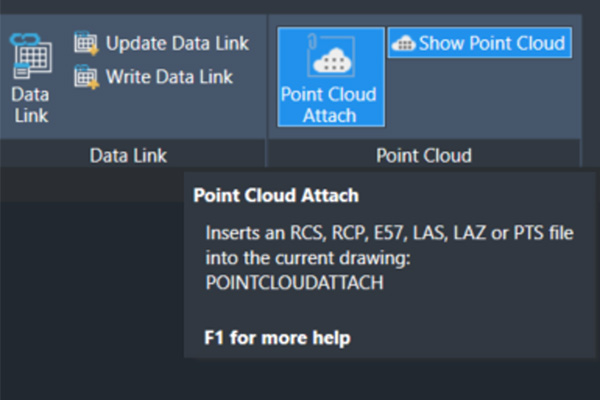  Importar el archivo de nube de puntos mediante tu adjunto.