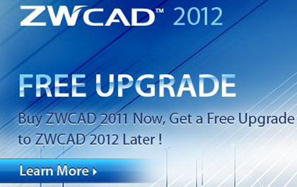 Upgrade to ZWCAD 2012 & Save 50% Off