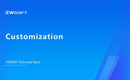 Customization | ZWCAD Tutorials