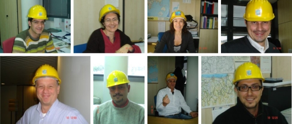 Figure 1. Staff at offices of the Province of Rimini