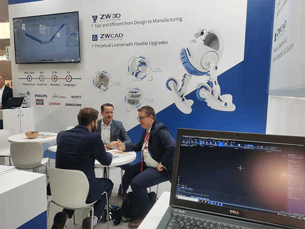 ZWSOFT Team introduced ZWSOFT products with detailed information. 