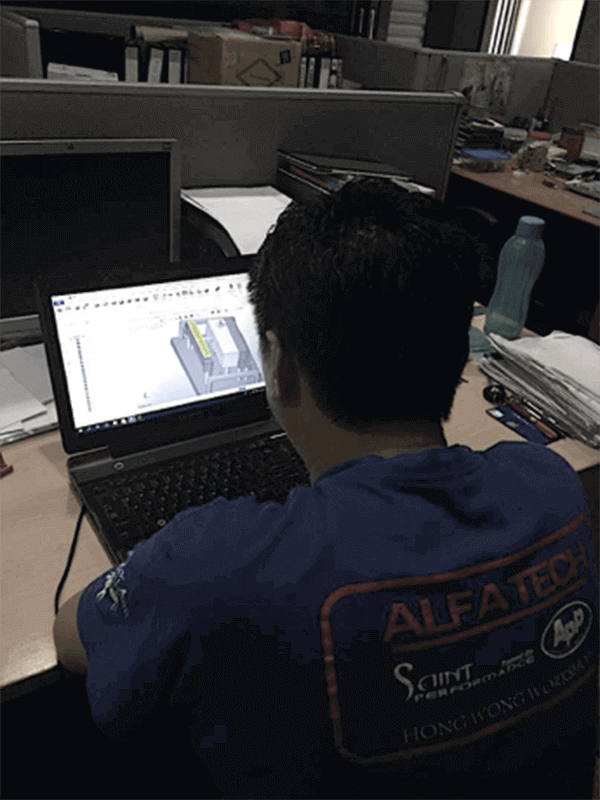 Designer from Alfatech is using ZW3D to design