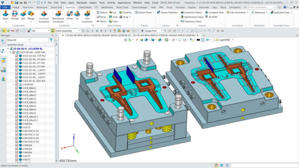 Figure 2. ZW3D supports ATMI IGI across multiple industries