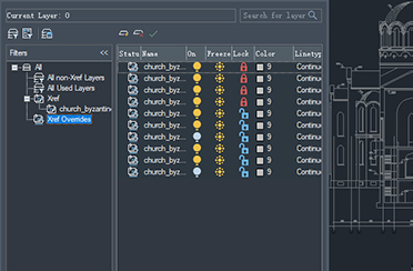 Xref Layer Override