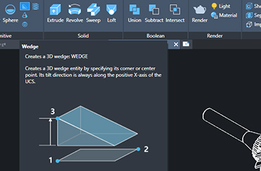 Neues Tooltip-Menü im Ribbon