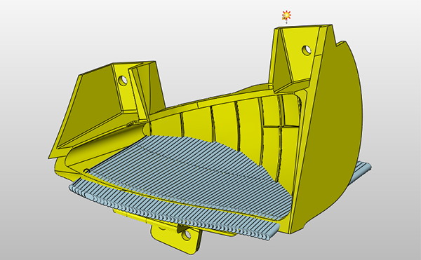 Figure 13. The generated stripe structure