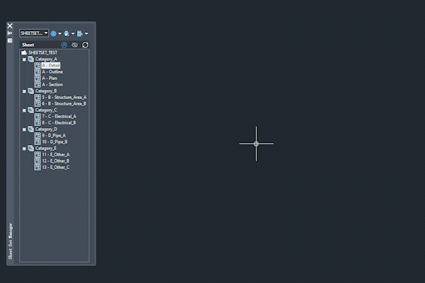 Figure 3. Update fields without opening the drawing.