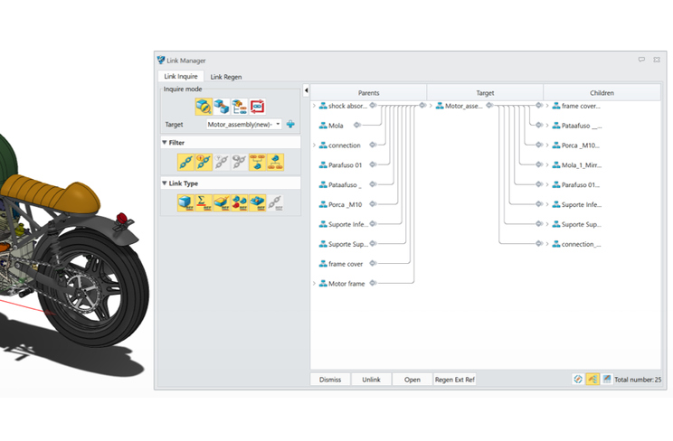 Intuitive Assembly Link Tree