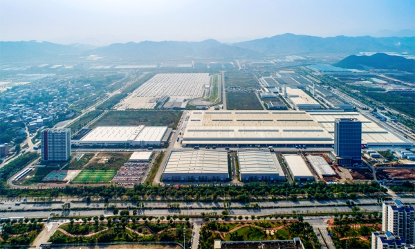 The headquarters of DFLZM covers an area of nearly 3.5 million square meters