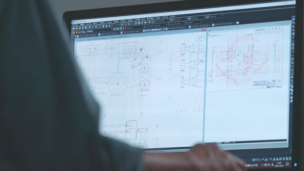 An engineer used ZWCAD to create mold drawings