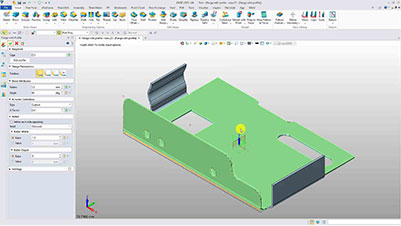 Flange with Profile